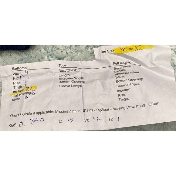 Levi's 505 Jeans Men's Size 30 x 32 Denim Blue Jeans Regular Straight Fi… - Picture 3 of 12